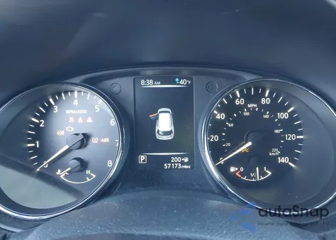 2017 Nissan Rogue Sl из США, поврежденный, VIN 5N1AT2MV3HC809673